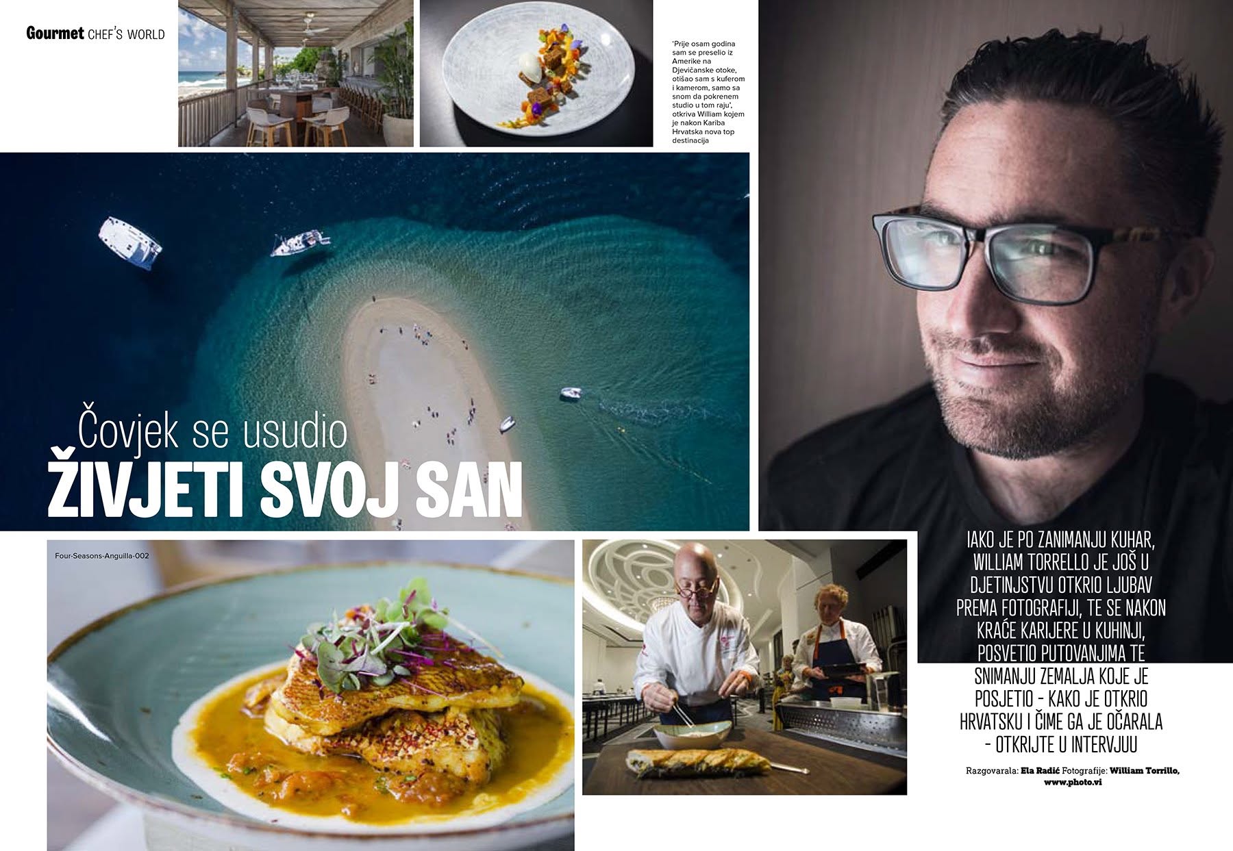 William Torrillo featured in print