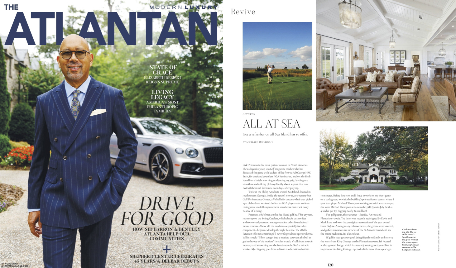Photos featured in The Atlantan Modern Luxury