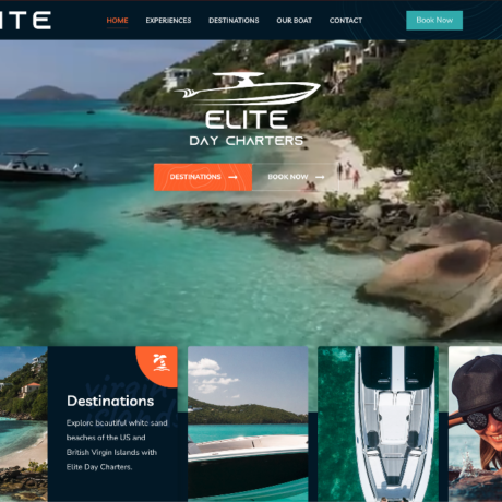 New Website - Elite Day Charters