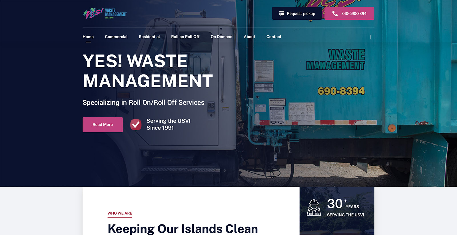 Yes! Waste Management Website