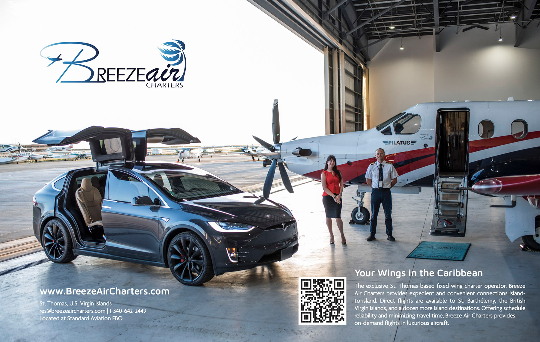 Breeze Air Charters Ad