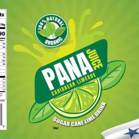 Pana Juice Drink Label Design