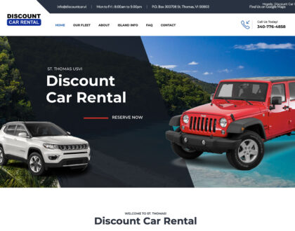 Discount Car Rental Website