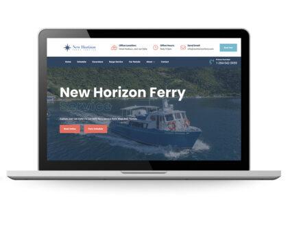 New Horizon Ferry Website