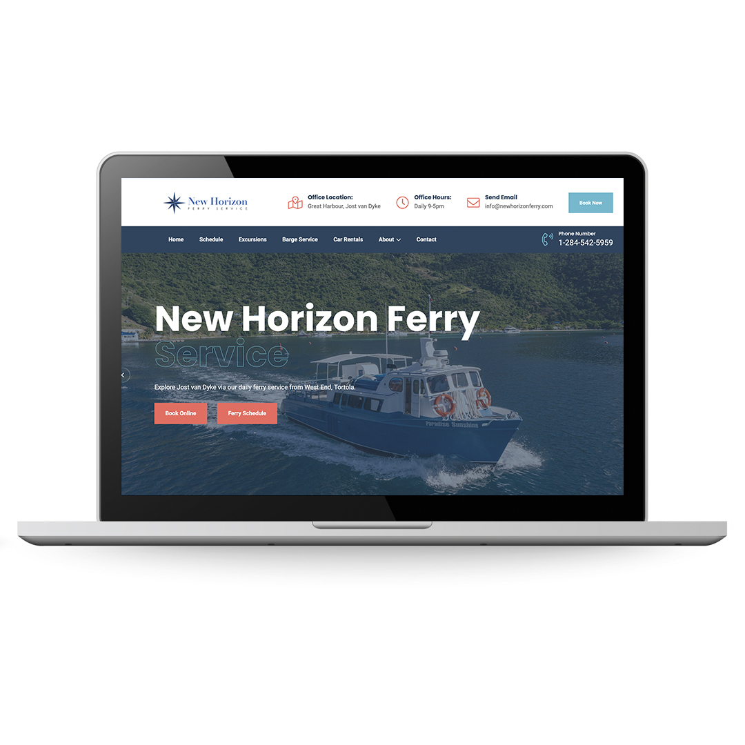New Horizon Ferry Website