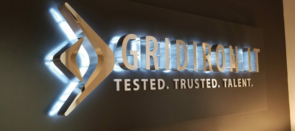 fabricated-halo-lit-gridiron-it-2340x1040 - Mango Media - Creative Studio at Yacht Haven Grande